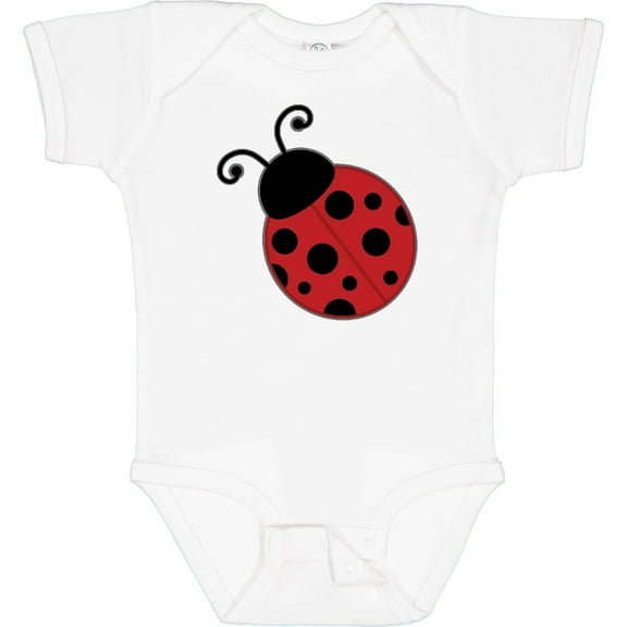 Tiny Nest Ladybug Baby Bodysuit Cute Bugs Insects Apparel One-Piece Infant Hws, New Born, Baby Shower Gift, New Parents Gift