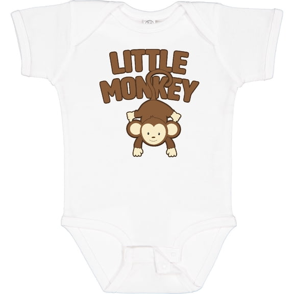 Tiny Nest Little Monkey Baby Bodysuit Sibling Brother Sister Family One-Piece, New Born, Baby Shower Gift, New Parents Gift