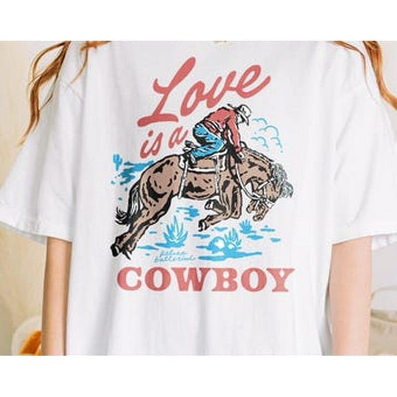 Tiny Nest Love Is A Cowboy Kelsea Ballerini TShirt Sweatshirt - Rodeo tshirt, Vintage Rodeo, Kelsea Ballerini Shirt, Cowboy Tshirt Western shirt