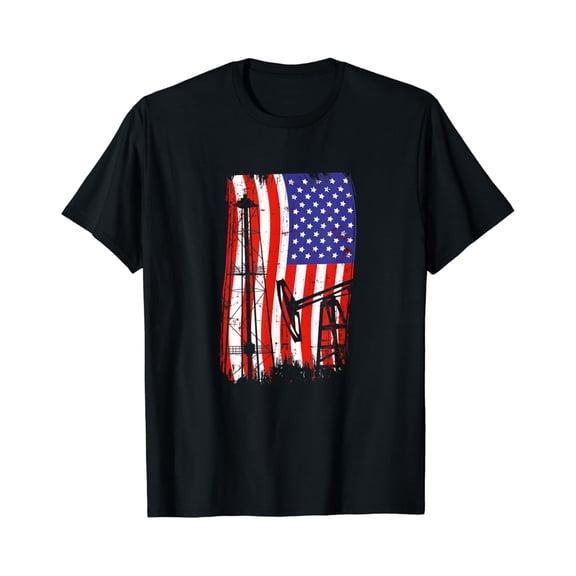 Tiny Nest Mens Oil Rig Shirt, Roughnecks Petroleum Engineer T Shirt, Gift For Friend