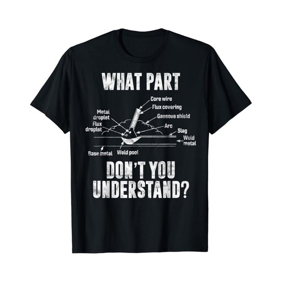 Tiny Nest Mens What Part Of Dont You Understand Welder Gift Welding Costume T-Shirt, Gift For Friend