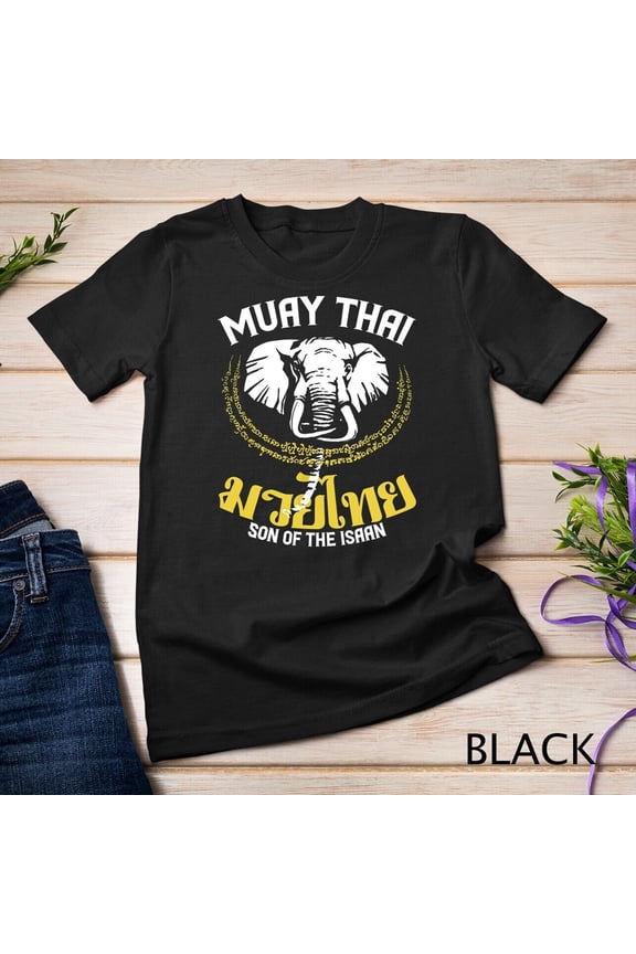 Muay Thai Thai Boxing Elephant Gift Martial Arts T-Shirt Unisex T-shirt