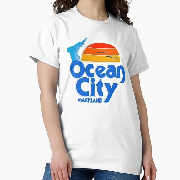 Tiny Nest Ocean City Md Classic T-Shirt, Size S To 5XL T-Shirt