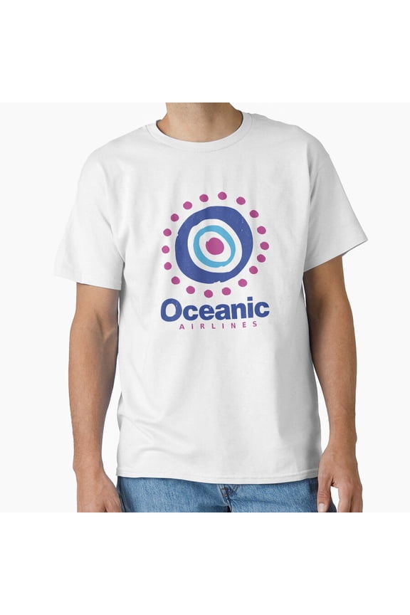 Oceanic Airlines - Vintage Lost Logo Classic T-Shirt, Size S To 5XL T-Shirt