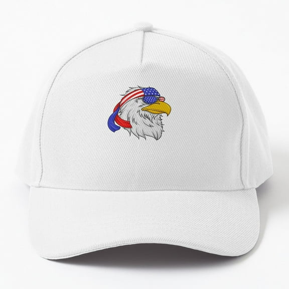 Tiny Nest Patriotic Eagle American Flag Usa Bald Eagle 4Th Of July Gear Cap Baseball Cap, Hats For Men, Gift For Him