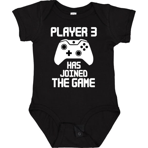 Tiny Nest Player 3 Has Joined The Game Baby Bodysuit Pop Culture Gaming Born Be, New Born, Baby Shower Gift, New Parents Gift