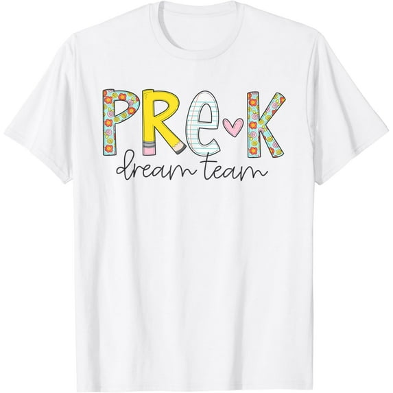 Tiny Nest Pre-K Dream Team Preschool Teacher First Day Of School Kids T-Shirt