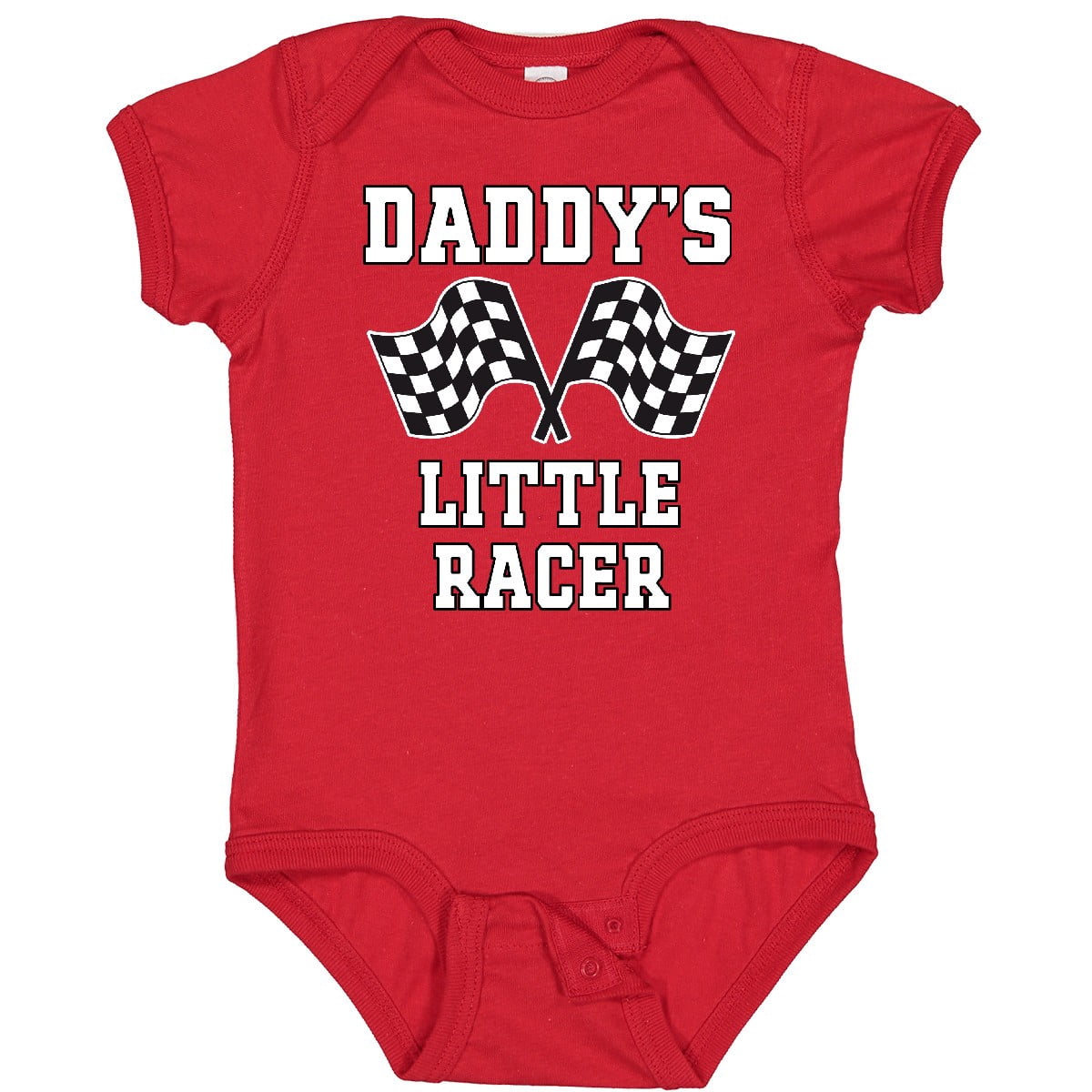 Ed Racer Baby Tiny Nest Racing Daddy Little Racer Baby Bodysuit Daddys Boys Childs ...
