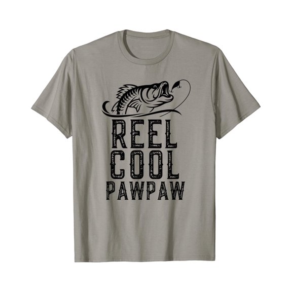 Tiny Nest Reel Cool PawPaw Fishing Gift Funny T-Shirt Christmas T-Shirt