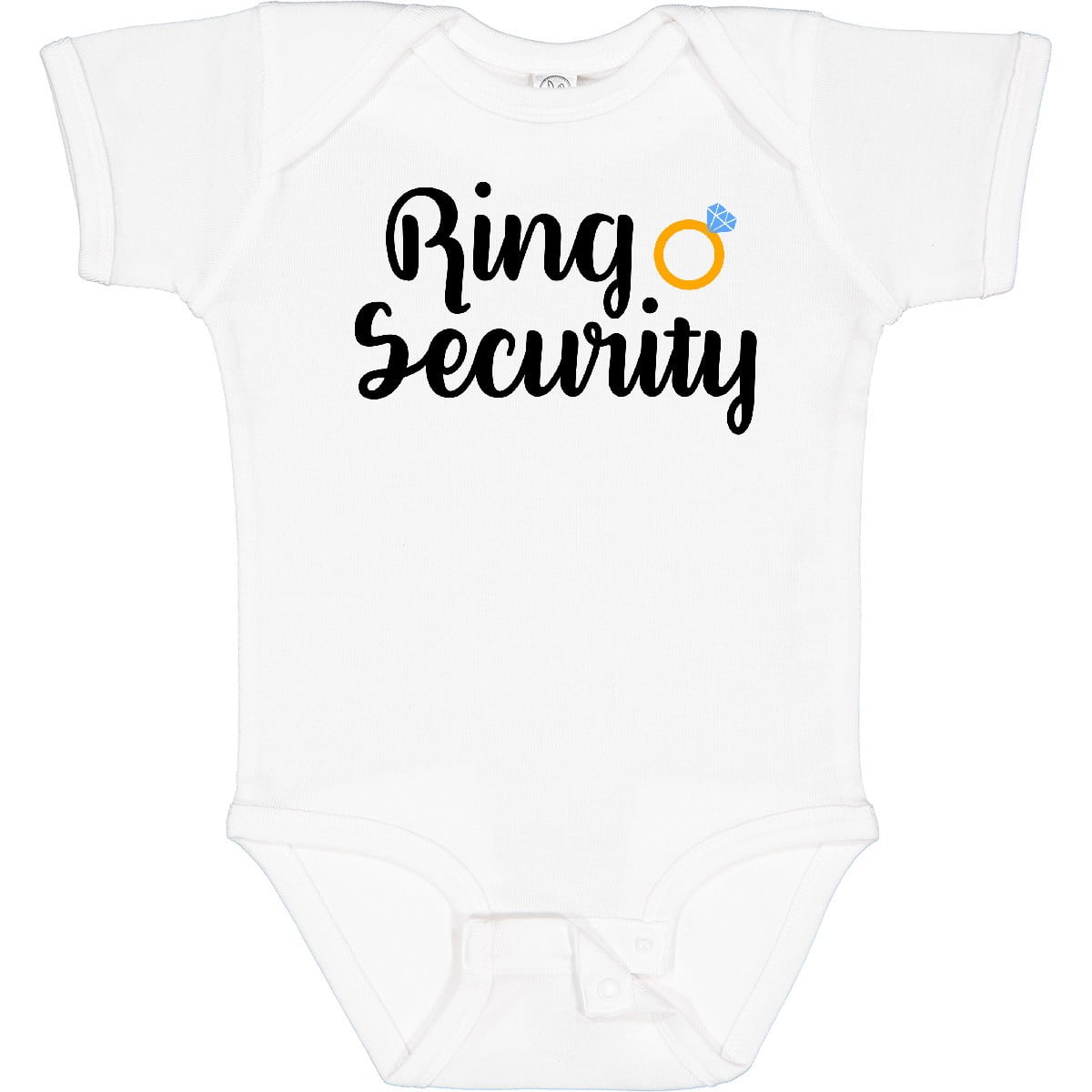 Tiny Nest Ringbearer Ring Security Baby Bodysuit Wedding Spring ...