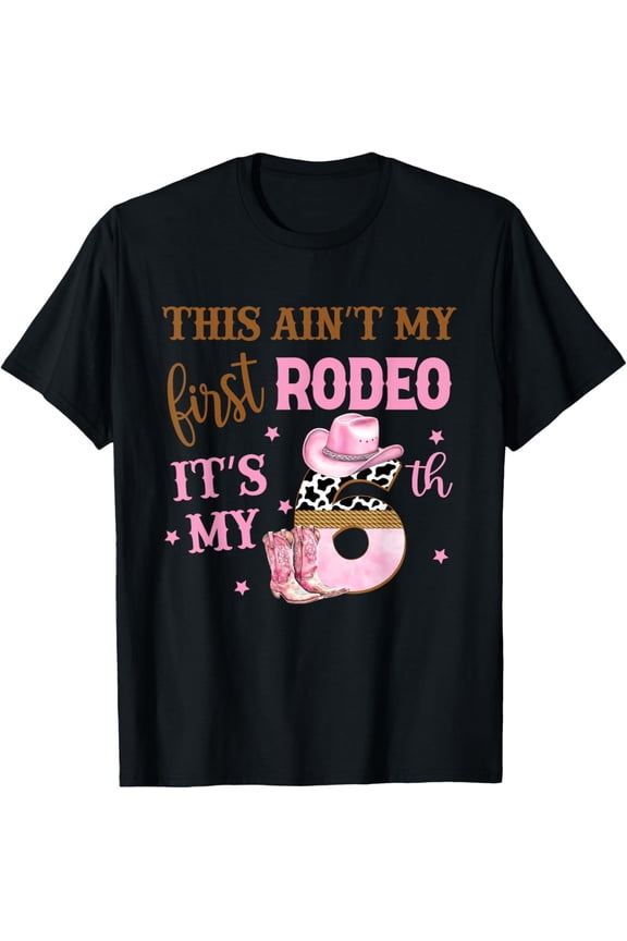 Rodeo Cowgirl 6 Year Old Girl Birthday Gift