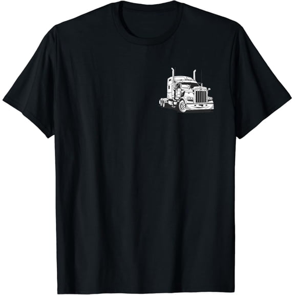 Tiny Nest Semi Truck Driver T-Shirt, Gift For Friend