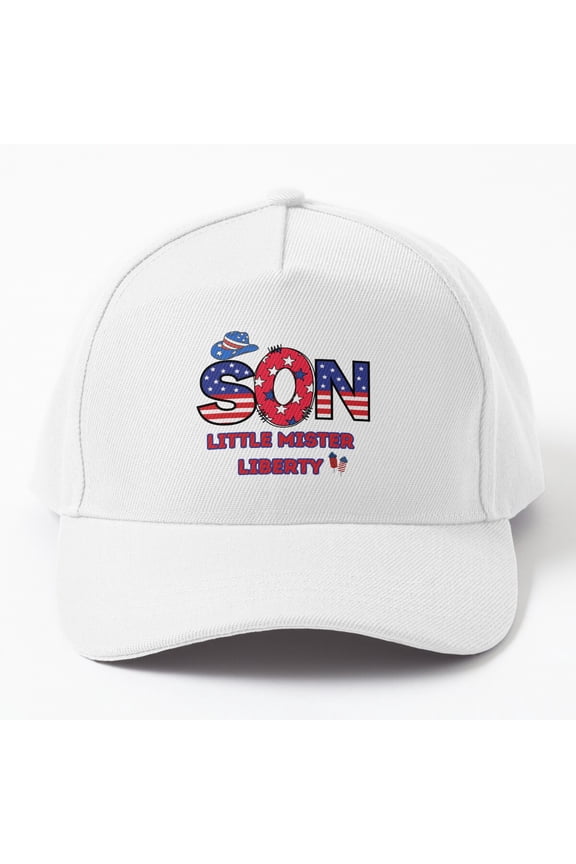 Son:Little Mister Liberty Cap Baseball Cap, Hats For Men, Gift For Him