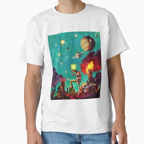 Tiny Nest Space Dandy & Qt Classic T-Shirt, Size S To 5XL T-Shirt