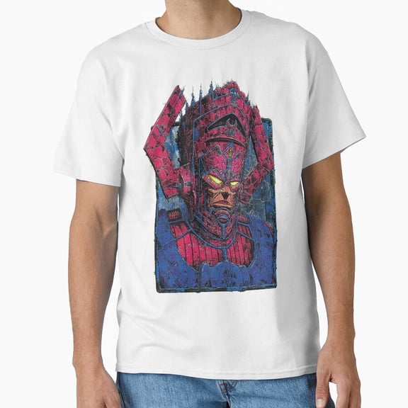 Tiny Nest Space Robot Galactus Cartoon Fanart Classic T-Shirt, Size S To 5XL T-Shirt