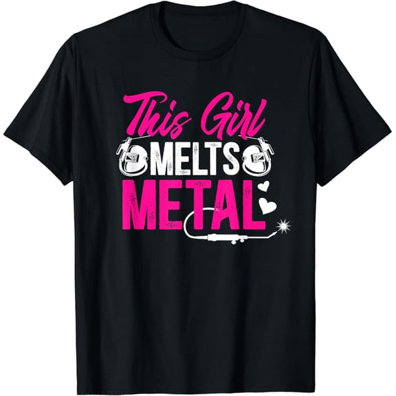 Tiny Nest This Girl Female Welder Girl Welding Women T-Shirt, Gift For Friend