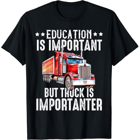 Tiny Nest Truck Driver Trucker Men Dad Trucking Semi Trailer T-Shirt, Gift For Friend