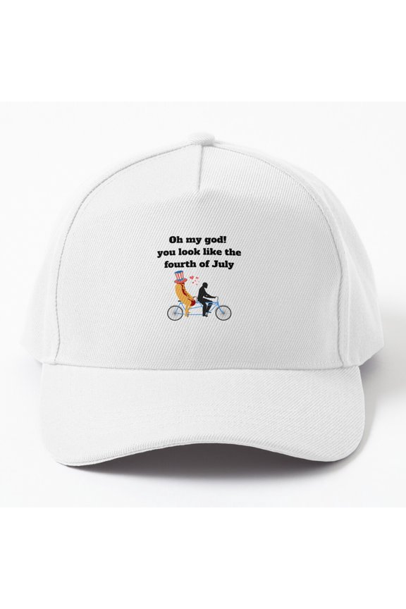 4Th Of July, Oh My God Cap Baseball Cap, Hats For Men, Gift For Him