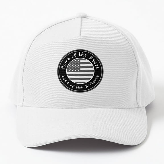 Jahat Home Of The Brave Land Of The Believer Cap Baseball Cap, Hats For Men, Gift For Him