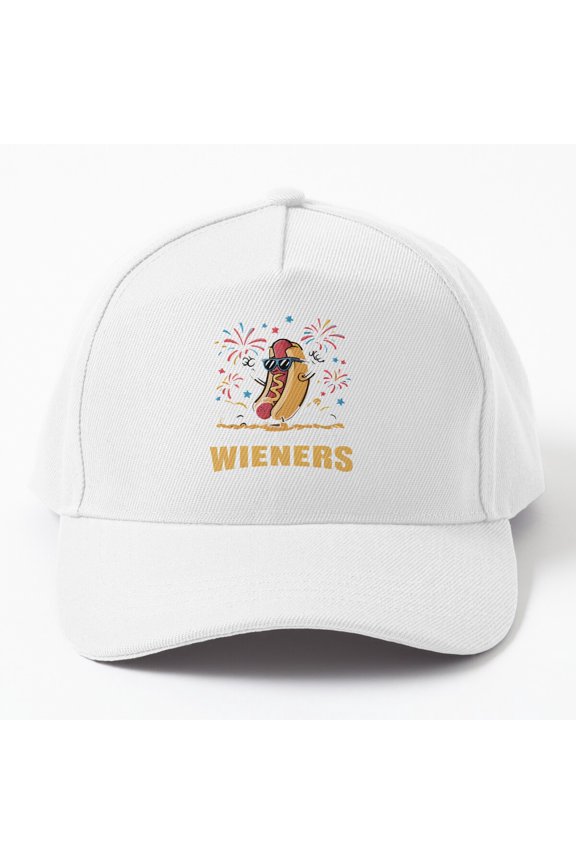 I'M Just Here For The Wieners Hot Dog Cap Baseball Cap, Hats For Men, Gift For Him