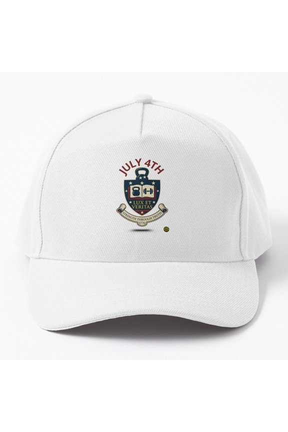 Knowledge Fuels Strength July 4Th Lux Et Veritas Functional Fitness Cap Baseball Cap, Hats For Men, Gift For Him