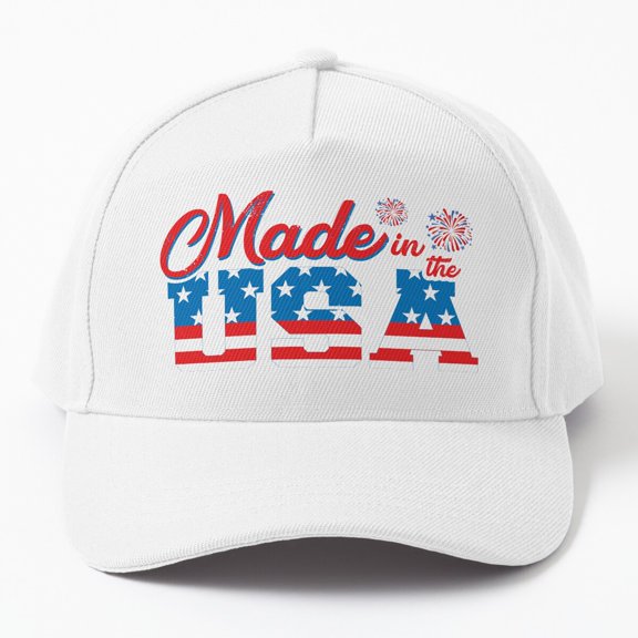 Jahat Made In The Usa-Patriotic Cap Baseball Cap, Hats For Men, Gift For Him