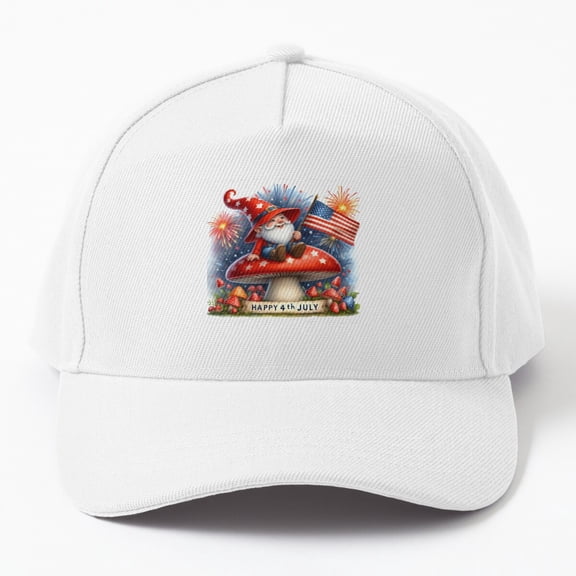 Jahat Patriotic Gnome,American Flag,4Th July Cap Baseball Cap, Hats For Men, Gift For Him