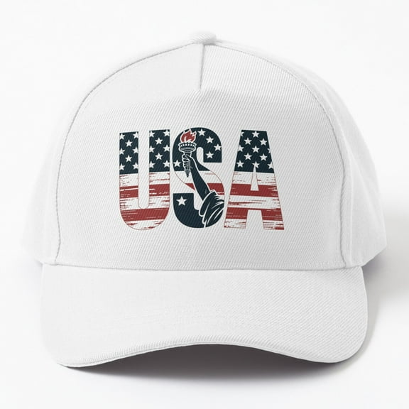 Jahat Usa Liberty Torch Cap Baseball Cap, Hats For Men, Gift For Him