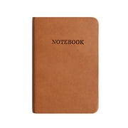 Sohindel a7 Notebook Mini Portable Blank Diaries & Journals, Brown