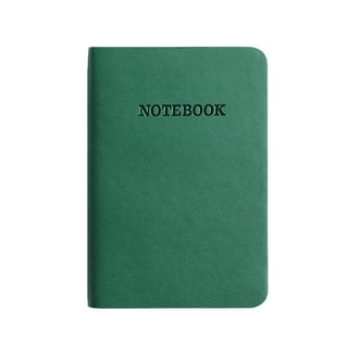 Ban.do Little Buddy Reporter Notepad - 80 Lined Pages, Green Cover, 8.5" X 4", With Pen Loop