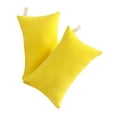 thumbnail image 1 of Tiny Pillows, Furenl 2 Pack Microfiber Soft Small Pillows Machine Washable Travel Pillows 11 X 7 Inches, Yellow, 1 of 9