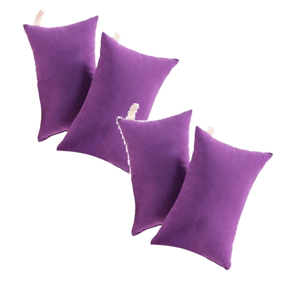 Tiny Pillows, Furenl Microfiber Mini Pillows, 11" X 7" 4-Pack Microfiber Soft Travel Pillows, Machine Washable Compact & Comfortable For Travel