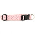 thumbnail image 1 of Tiny Pink Ribbon Dog Collar - Size - Medium, 1 of 1