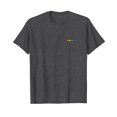 thumbnail image 1 of Tiny Rainbow Hearts Subtle Pride Month Flag LGBT Gay Rights Unisex T-Shirt Gat LGBTQ Rainbow Hearts, 1 of 4