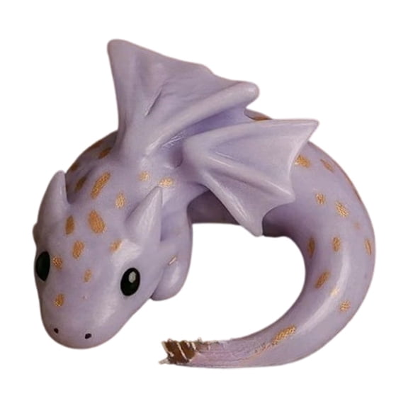 Tiny Resin Dragon Miniature Dragon Figurine Emotion Support Gift For Kid Birthday Wedding Gifting Decoration