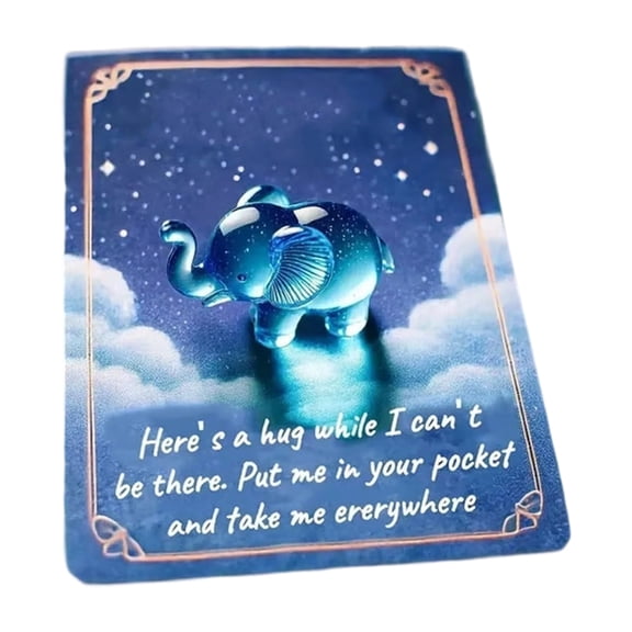 Tiny Resin Elephant Figure Miniature Animal For Kids Birthday Party Favors