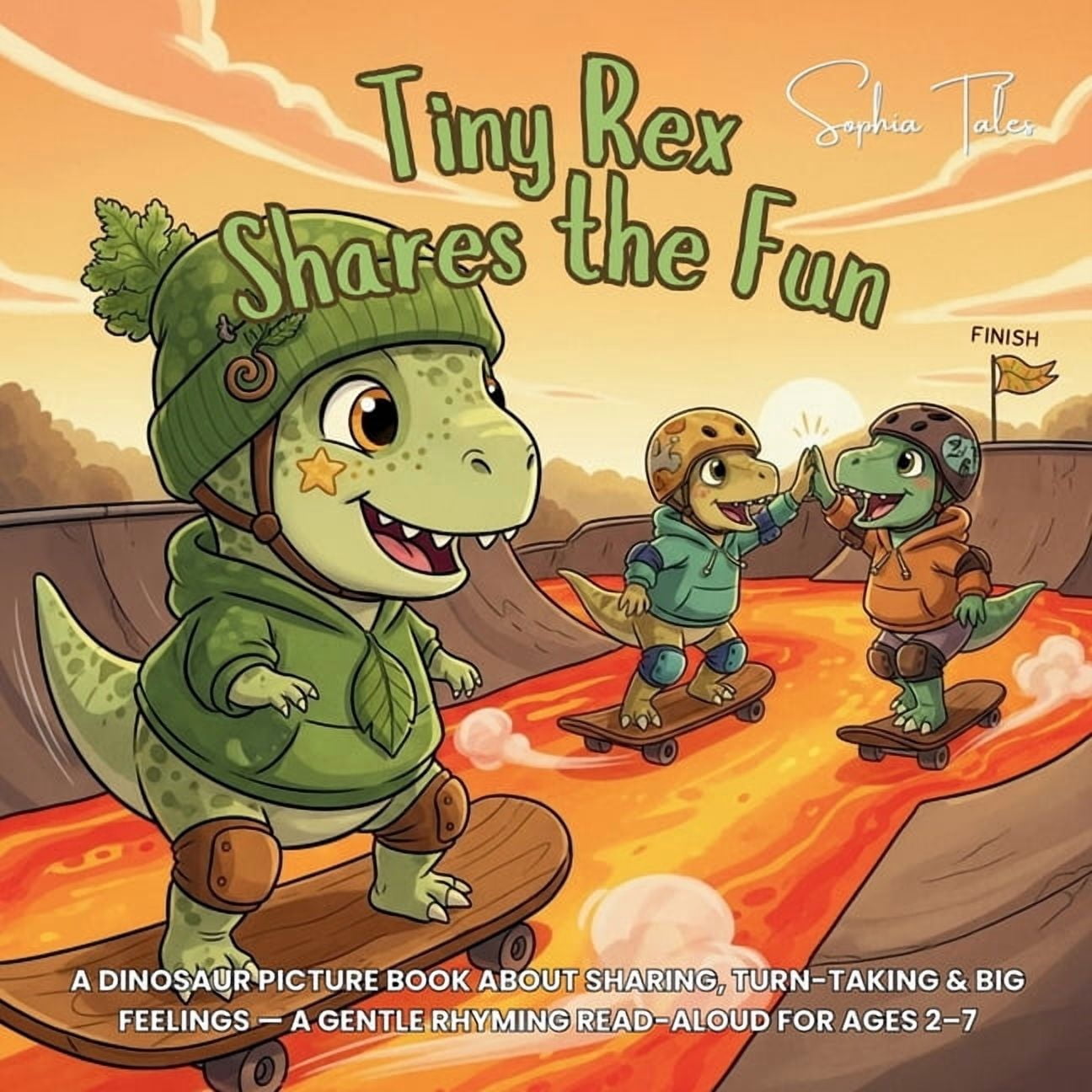 Tiny Rex Adventures Tiny Rex Shares the Fun: A Dinosaur Picture Book about Sharing, Turn-Taking & Big Feelings - a Gentle Rhyming Read-Aloud, Book 2, (Paperback)