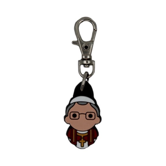 Tiny Saints Pope Leo XIV CHARM NEW Lanyard Backpack Purse Gifts