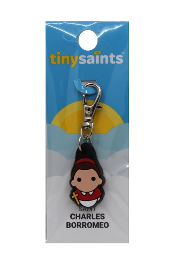 Saint Charles Borromeo CHARM NEW Lanyard Backpack Purse Gifts
