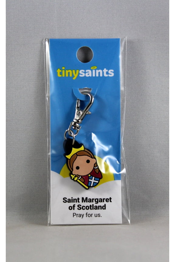 Saint Margaret of Scotland CHARM NEW Lanyard, Bracelets, Backpacks