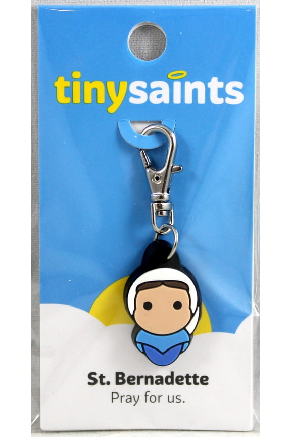 St. Bernadette CHARM Paracord, Bracelets, Backpacks, Purses Gifts NEW