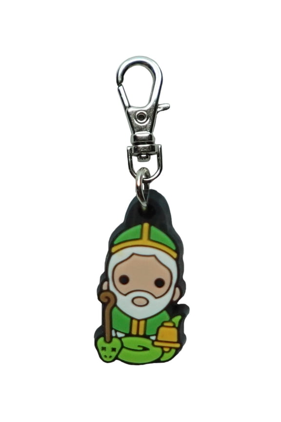 St. Patrick Protector CHARM - Bracelets Backpacks Gifts NEW