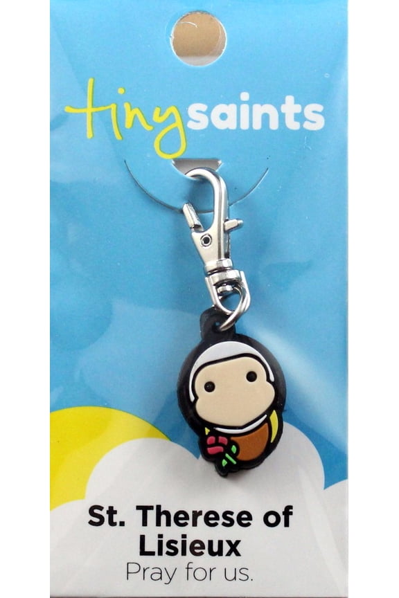 St. Therese of Lisieux CHARM Paracord, Bracelets, Backpacks, Purses Gifts NEW