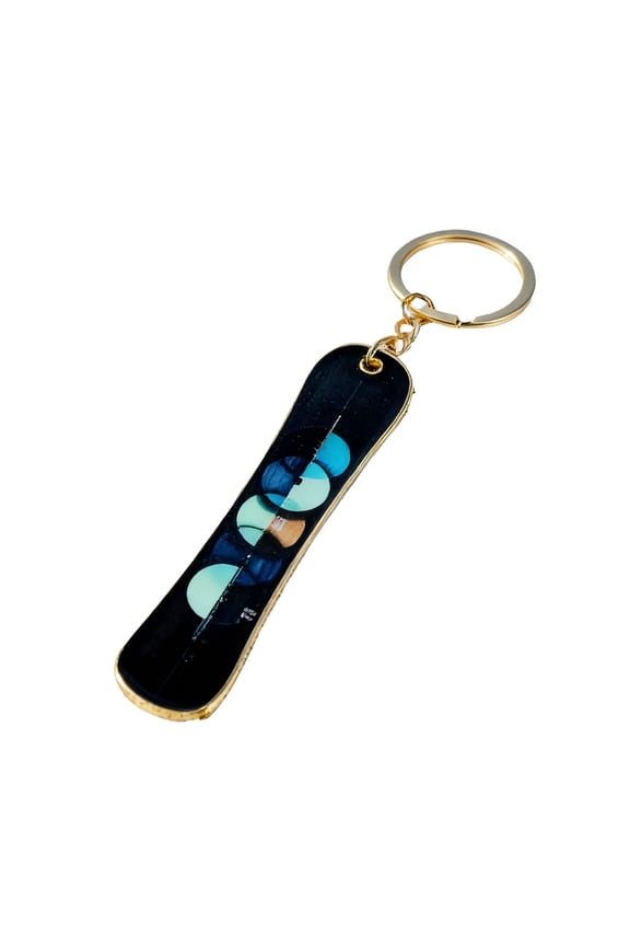 Tiny Snowboard Keyring Skateboard Keychain Key Holder Decoration Key Accessories