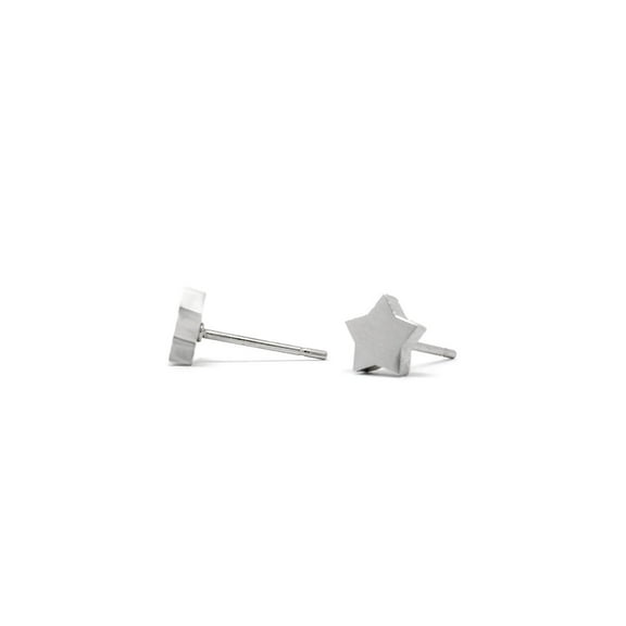 Tiny Star Stud Earrings Stainless Steel