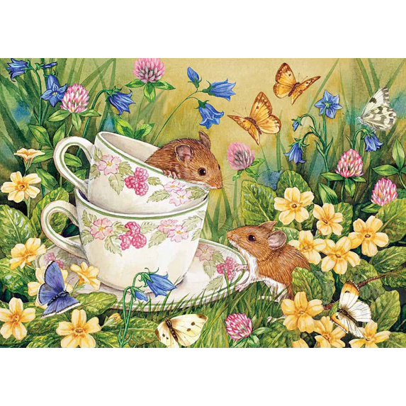 Cobble Hill - Tiny Tea Time - 35 Piece Tray Puzzle
