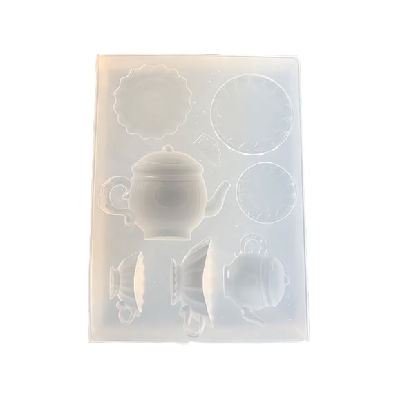 Tiny Teapot Baking Mold Safe Non Toxic Silicone Material Perfect For Miniature Food Crafts And Sugar Art