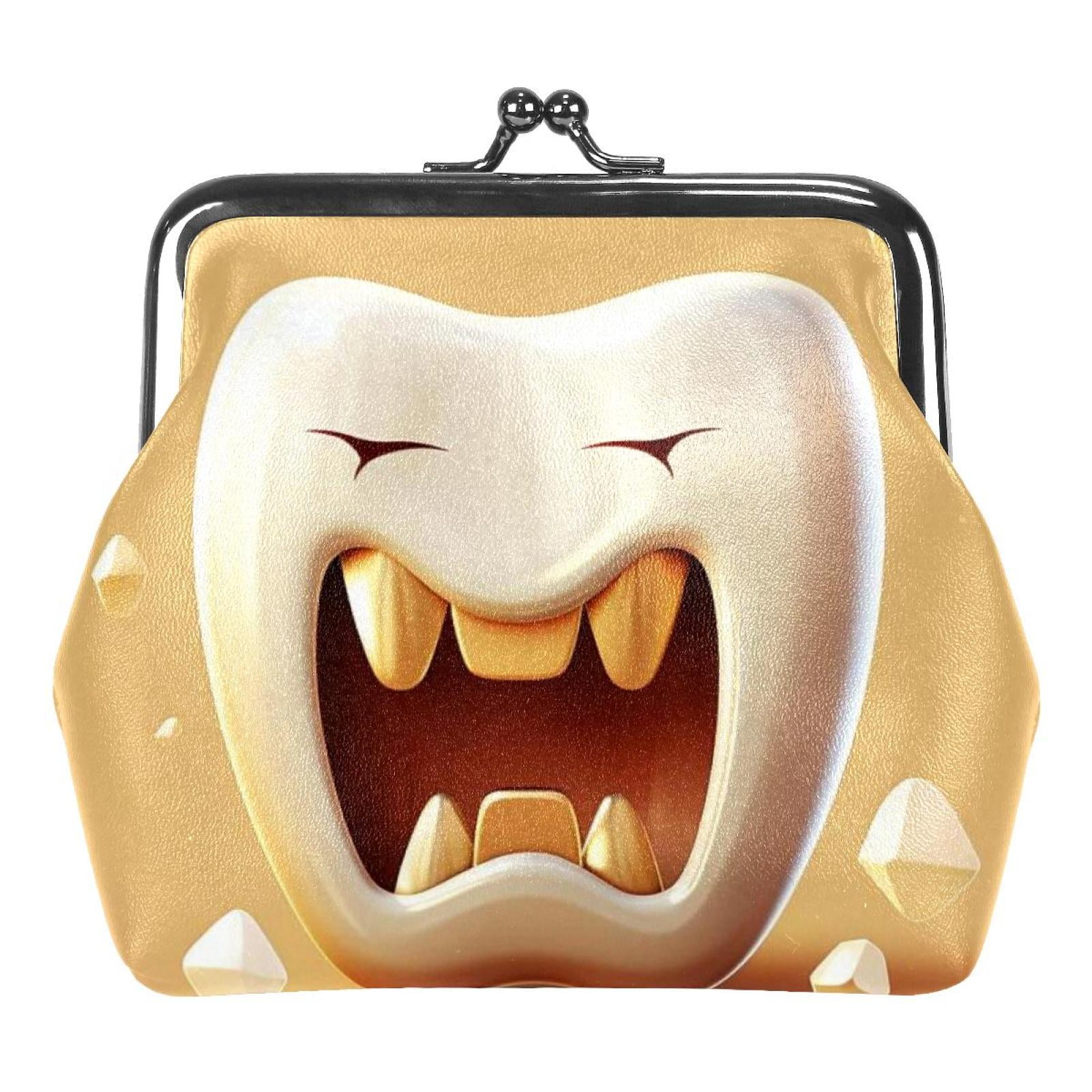 Teeth coin purse hot sale