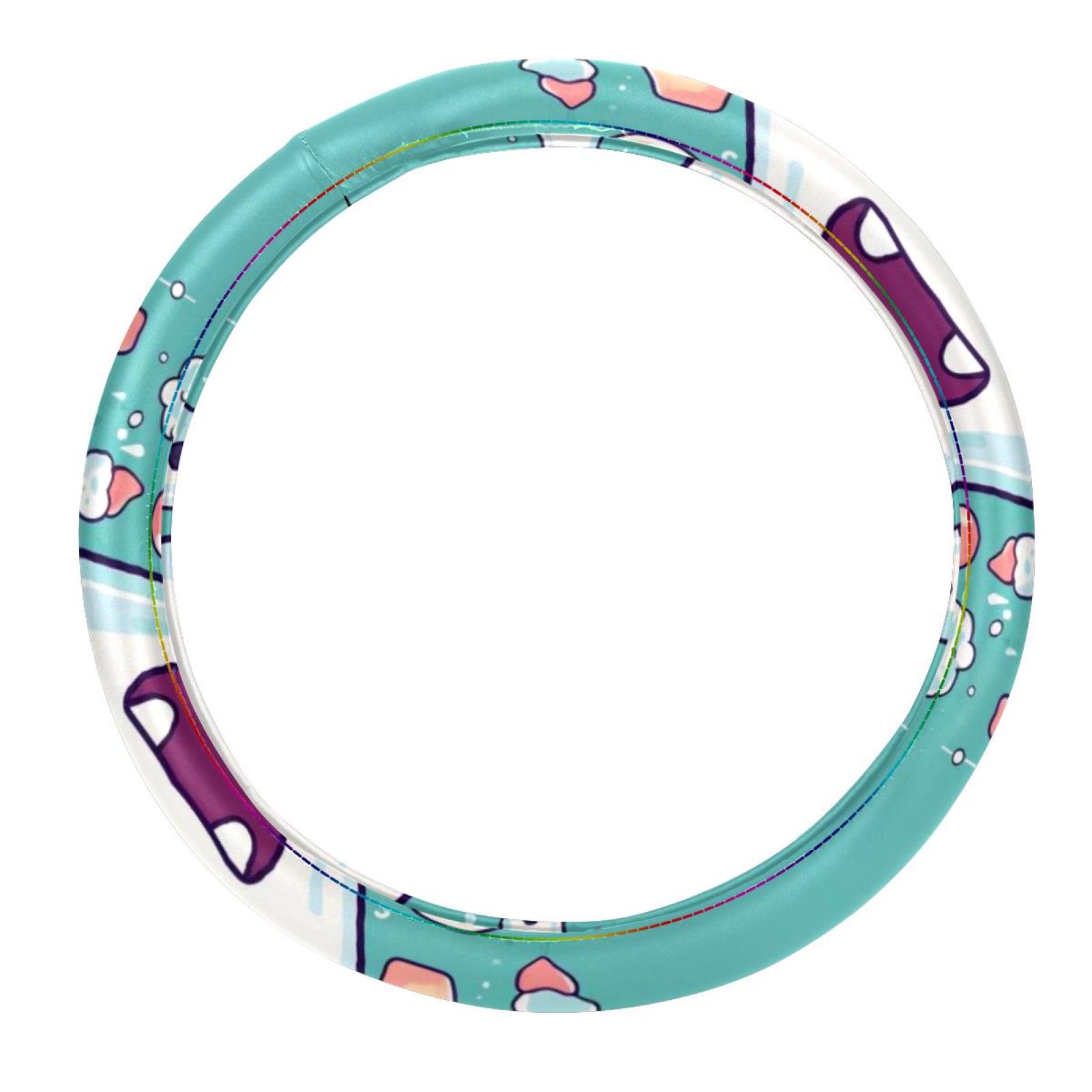 Tiny Teeth Stylish Car Wheel Cover for Mother's Day Decor PVC