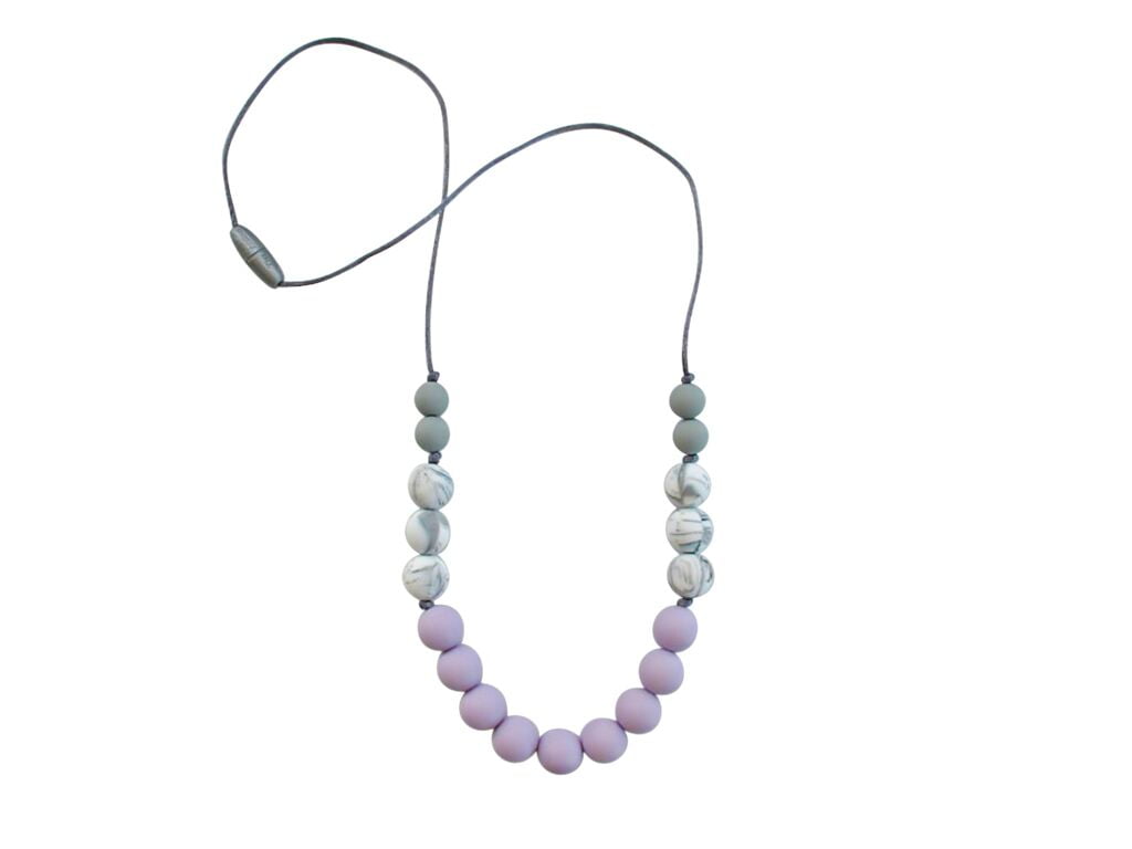 Tiny Teethers The Aster Collection: Lavender, Marble, Light Gray